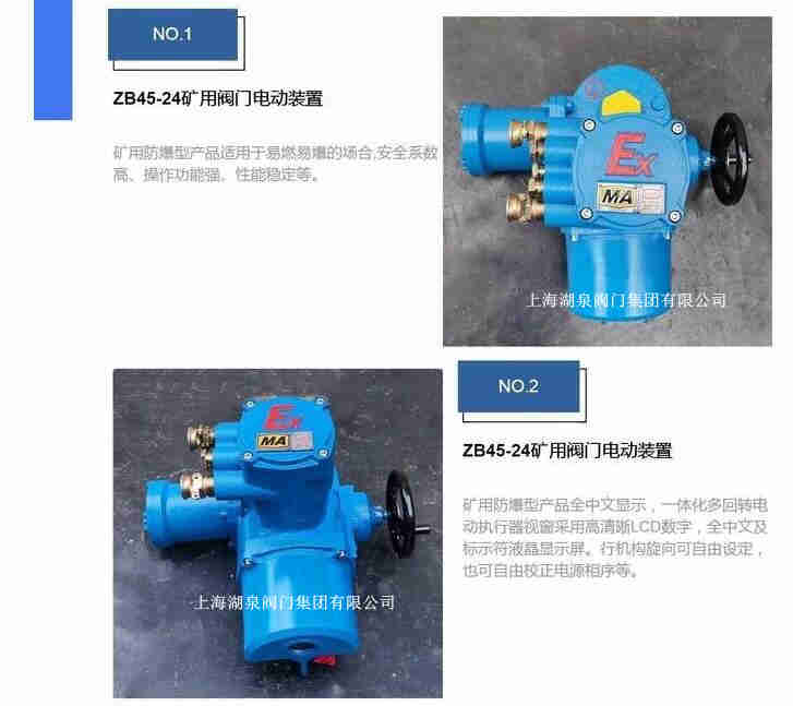 防爆型閥門電動(dòng)裝置說明書，技術(shù)條件